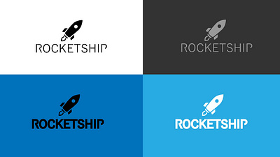 Day1 logo Design of tag line Rocketship branding graphic design logo