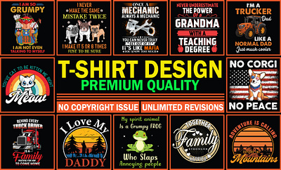T-Shirt Design cat t shirt design dog t shirt design father t shirt design gym t shirt design pet t shirt design t shirt t shirt design typography typography t shirt
