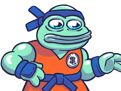 さよなら鳥山様 akira akira toriyama dragon ball frog illustration meme pepe rip sad tears toriyama
