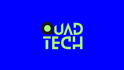 Bold Brand Identity for Tech Company "QUAD TECH" brand identity branding creativity design designer designing graphic design graphic designer graphics illustration logo motion graphics ui ux vector visuals