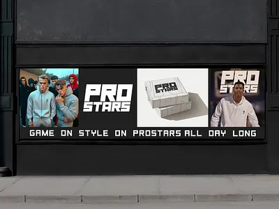 Pro Stars - Clothing Brand Identity apparel brand design brand identity branding clothing clothing brand clothing design design fashion fashion brand graphic design hoodie design identity illustration logo logo design streetwear streetwear branding tshirt visual identity