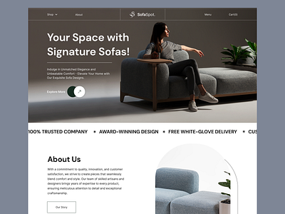 Product Landing Page dailyui design landingpage productlandingpage productpage ui uiinspirations uiux userinterface websitedesigns