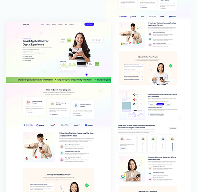 SAAS Startup Website agency agency landing page agency website design landing page saas saas landing page saas website web website