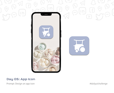 DailyUI - Day 05: App Icon figma uiux