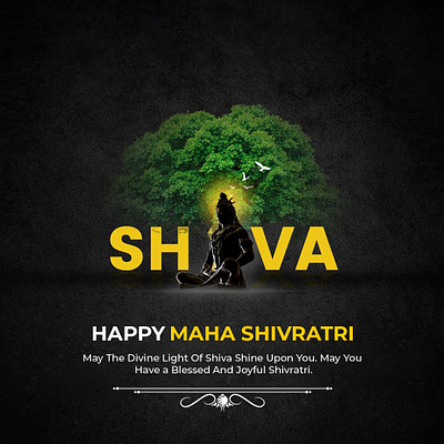 Maha Shivratri Creative branding creatives graphic design socialmediapost