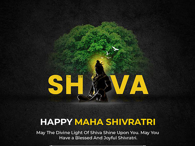Maha Shivratri Creative branding creatives graphic design socialmediapost