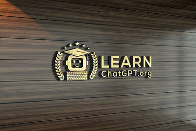 ChatGPT Learning Logo branding design graphic design illustration logo logobrand logodesign logodesinger logoinspirations logomaker logotipo minimal vector