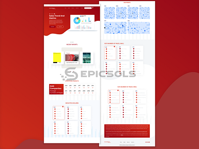 Landing page 3d animation app design branding epicsols figma figma design graphic design homepage landing page design mockup mockup design motion graphics ui ui design ui designux design ux ux design web design wire frames