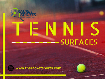 Tennis Surfaces | Social Media Post graphic design