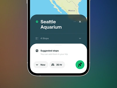 Navigate - iOS Application ai application direction logo map navigation roadmap route