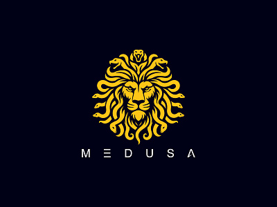 Medusa Logo design lion logo lions lions logo medusa medusa design medusa logo medusa template medusa vector logo