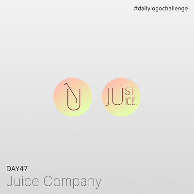 Day 47 | Juice Company | Daily Logo Challenge dailylogochallenge day47 design graphic design logo
