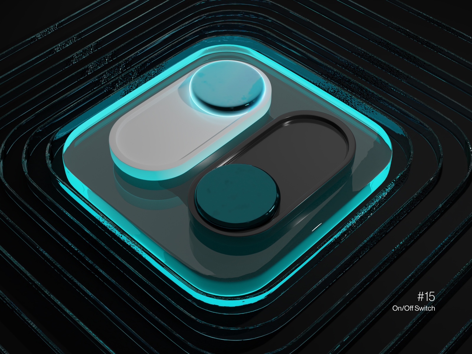 On/Off Switch by tridle on Dribbble