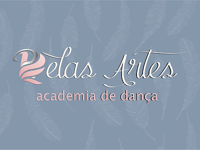 Belas Artes - academia de dança academia ballet branding dance graphic design logo school studio swan