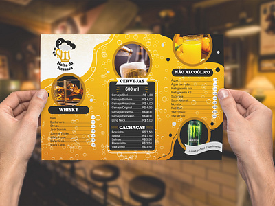 Bar - Identidade visual bar beer branding cardápio graphic design logo menu