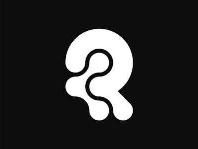 R Technology Logo abstract brand branding data design digital dot icon identity illustration letter logo mark monogram r r logo r mark symbol tech technology