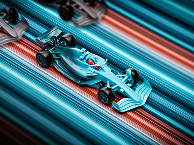 Speed and Excitement 3d bolid car cinema4d f1 formula formula 1 graphic design maxon poster design speed