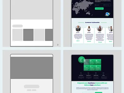 EASYLOAN WEBSITE LANDING PAGE design finance graphic design landing page loan product design ui uiux web design