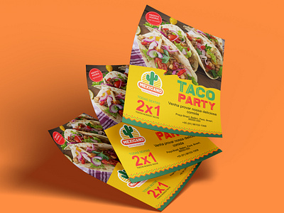 Mexicano - restaurante branding cardápio design flyer graphic design logo menu mexico restaurant visual identity