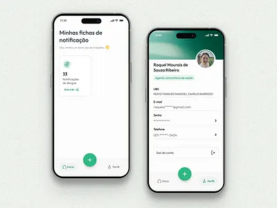 Home page/profile app design graphic design home page mobile profile typography ui ux vector