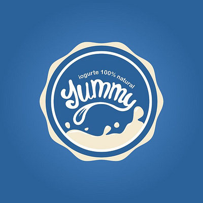 Yummy iogurte | packaging design branding design graphic design logo packaging design visual identity yogurt