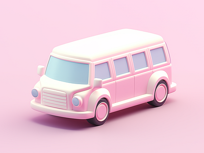 3D Model Car, 3D Cartoon Van, 3D Cartoon Car 3d car 3d cartoon car 3d cartoon logo 3d cartoon van 3d designer 3d illustration car 3d illustration van 3d mascot car 3d mascot van 3d pastel cartoon car 3d van branding cartoon car cartoon model car cartoon model van fiverr gerdoo graphic design illustration pastel cartoon van