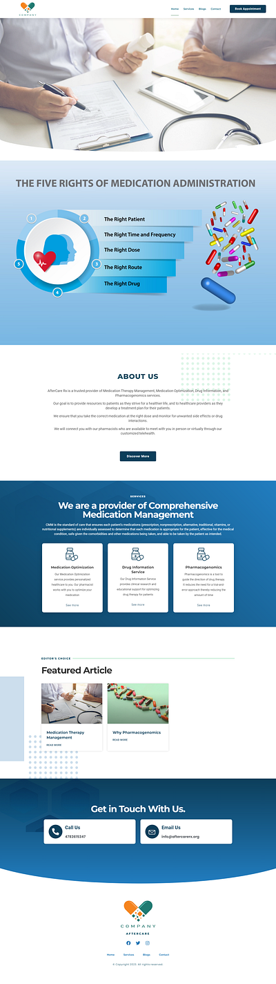 WEB DESIGN FOR MEDICAL INDUSTRY animation branding graphic design logo medical industry ui web design web design medical