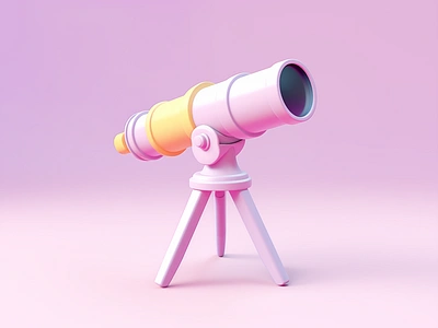 3D Telescope, 3D Cartoon Telescope, 3D pastel Telescope 3d cartoon logo 3d cartoon telescope 3d designer 3d illustration telescope 3d mascot telescope 3d mascot telescope logo 3d model telescope 3d space telescope 3d telescope branding cartoon telescope design fiverr gerdoo graphic design illustration illustration telescope mascot telescope mascot telescope logo telescope cartoon 3d