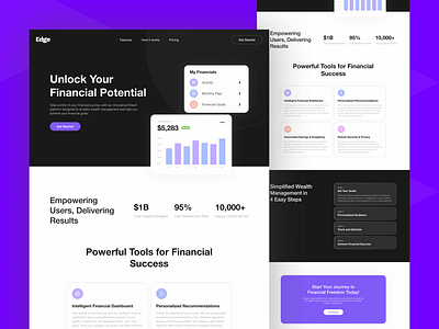 Landing Page Design design landing landing page ui ux website