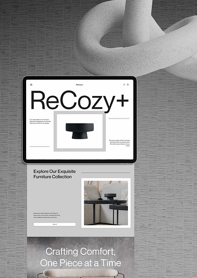 ReCozy+ ui ux web design