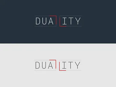 Duallity branding graphic design logo vector