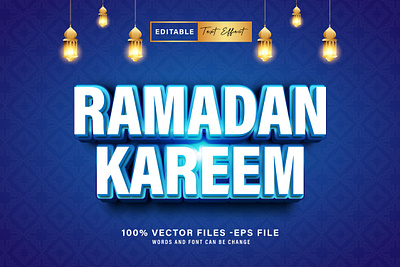 Ramadan Kareem'' 3D Editable Text Effect Style 3d 3d text action arabic eis al fitr graphic design kareem psd text ramadan ramadan kareem ramadan sale sale text effect style