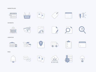 Cannabis Marketplace Empty States api cannabis cards data empty empty state empty states graph illustration insights integrations logistics marketplace messaging notifications payments search shopping