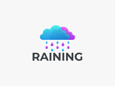 RAINING design graphic design icon illustration raining raining coloring raining design graphic raining logo