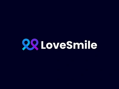 Lovesmile - Logo Design abstract app bluetelecast brand brand identity brand mark branding design graphic design identity logo logo designer love lovesmile mark modern logo smile symbol