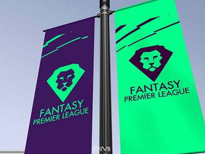 FPL Banner Idea adobe art banner branding design designer fantasy fantasy premier league fantasypremierleague fpl fpl specialists graphic design green lion mockup pimi purple