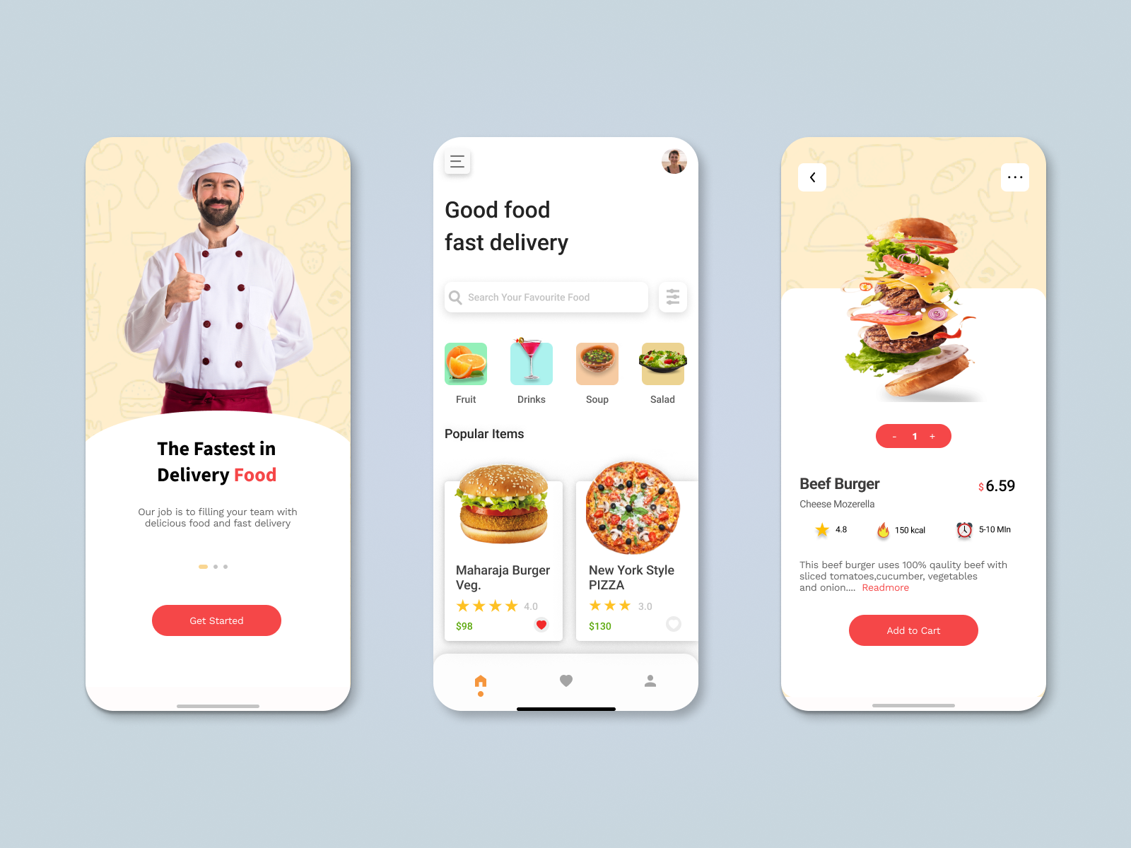 Example of Mobile App UI/UX Design
