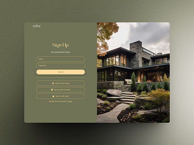Journey of Finding Your Perfect Home: A UI System Design branding graphic design ui
