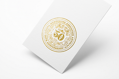 MANA 50th Anniversary Logo 50 years anniversary design graphic design illustration latina logo photoshop vector