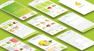 Foods - Supplier Platform animation design app design food graphic design illustration pro product design ui ux