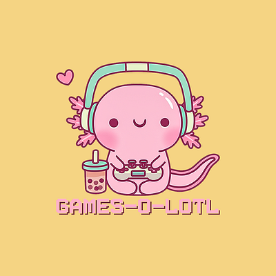 Games-o-lotl🌊🐊 axolotl gaming joy