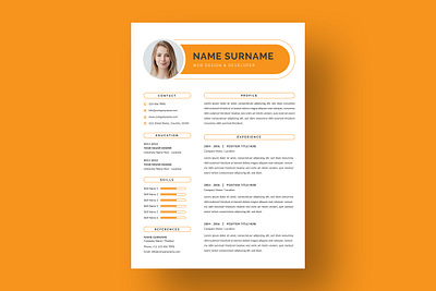 Resume graphic design resume
