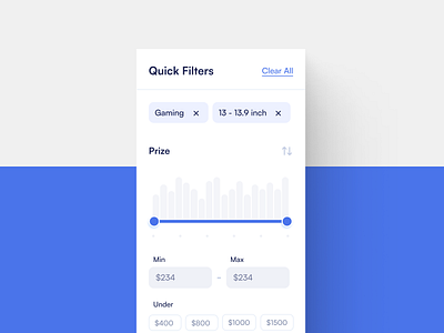 Ecommerce Filter Panel design graphic design illustration narenmuthukumaran nk ui ux