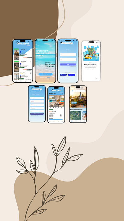 Travel mobile application