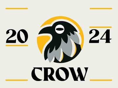 CROW bird birds black branding cloud crow design flight graphic design icon identity illustration logo marks sun symbol ui