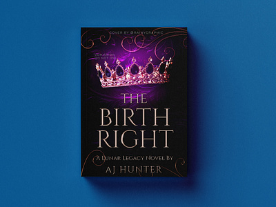 The Birthright Book Cover amazon book cover book cover design bookcover bookcvoer fantasybookcover graphic design