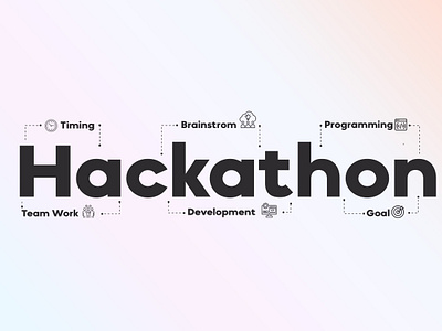 Hackathon branding design graphic design hackatho hackathon illustration logo motion graphics vector