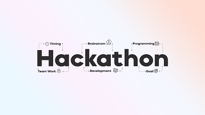 Hackathon branding design graphic design hackatho hackathon illustration logo motion graphics vector