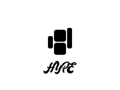 HYPE LOGO #dailylogochallenge branding graphic design logo