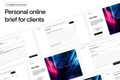 Exclusive Online Brief for Clients client proposal client survey design proposal minimal registration form sign up survey survey template ui design ui kit ui template ui ux ux kit wordpress theme